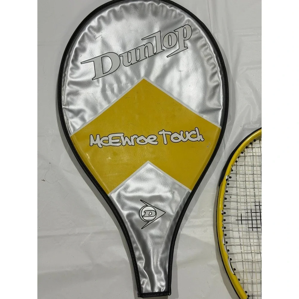 Dunlop McEnroe‎ Touch Tennis Racket Graphite Ti Composite 108 sq in with Cover